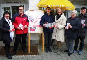 „Haben Sie ein Gräbele frei?“ so lautete die Frage am vergangenen Freitag auf dem Löwenmarkt mit Bezirksvorsteherin Ulrike Zich