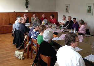 Sitzung der Kirchengemeinderäte am 11. Juni 2013 in Stephanus