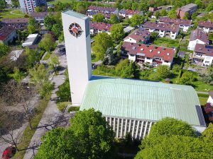 die Stephanuskirche im Mai 2017