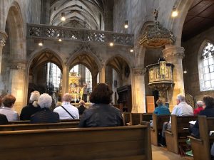 Gottesdienst in der Stadtkirche Esslingen