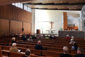 Gottesdienst "mit Abstand" in der Stephanuskirche