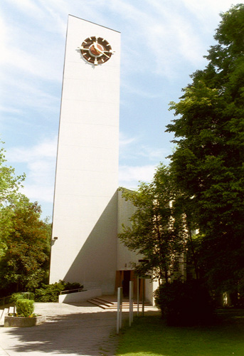 Der Turm der Stephanuskirche