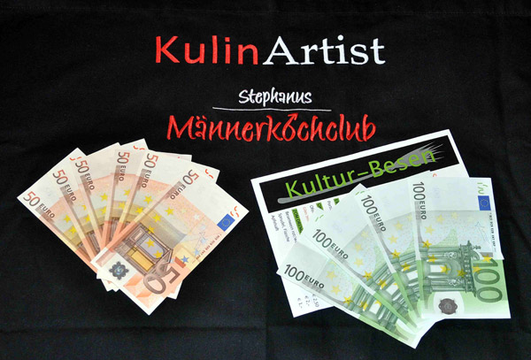 Männerkochclub spendet 700 Euro